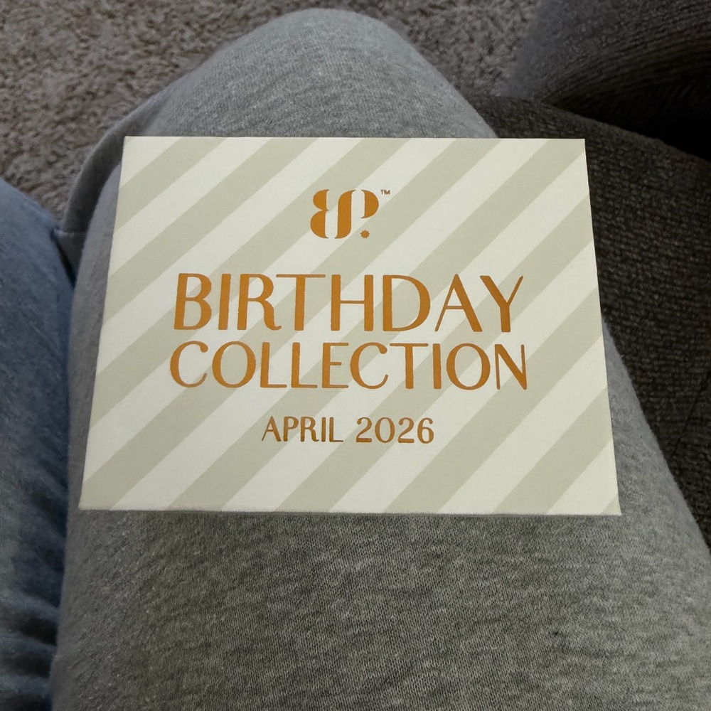 Birthday Collection Card - April 2026